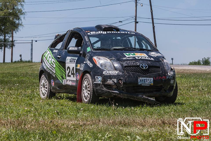 Illustration for article titled Rally Yaris took a tumble